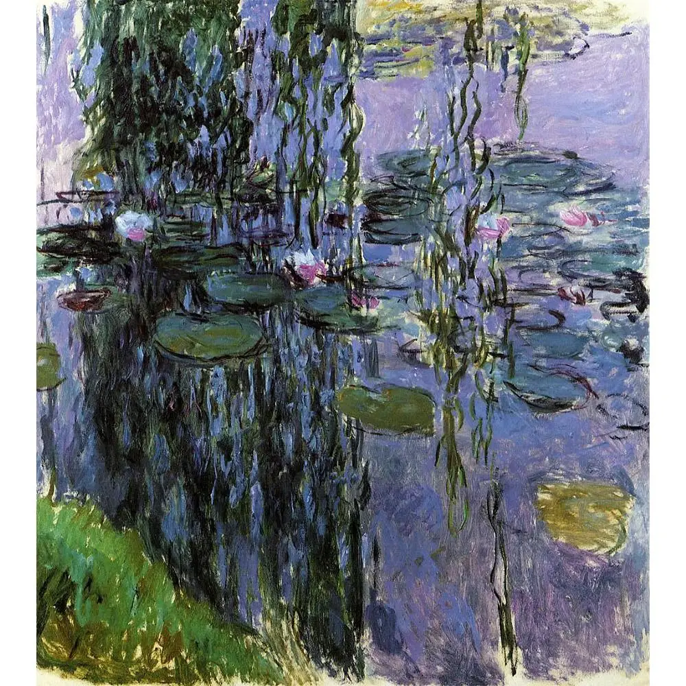 Картина моне черные кувшинки фото