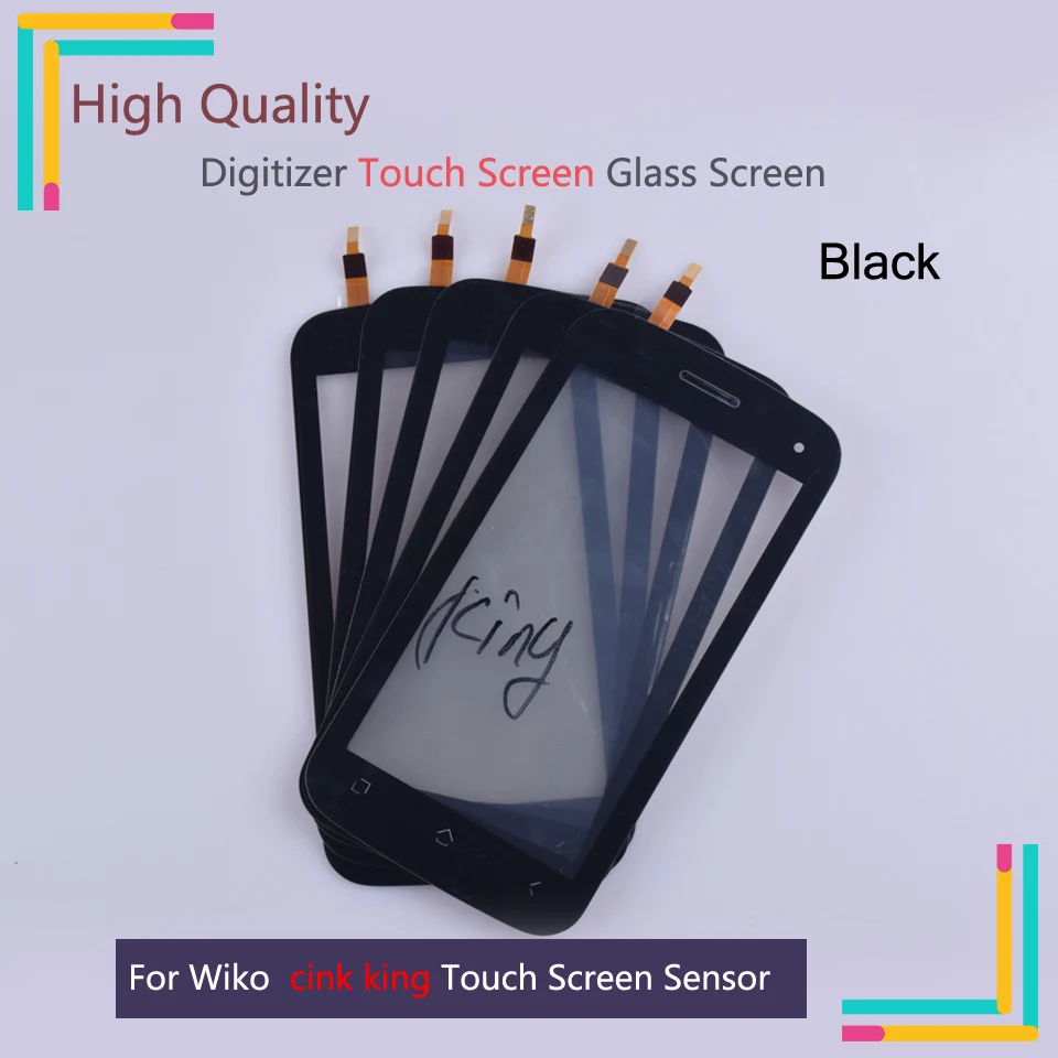 Новый сенсорный экран cink king для Wiko с дигитайзером сенсор сменная Передняя