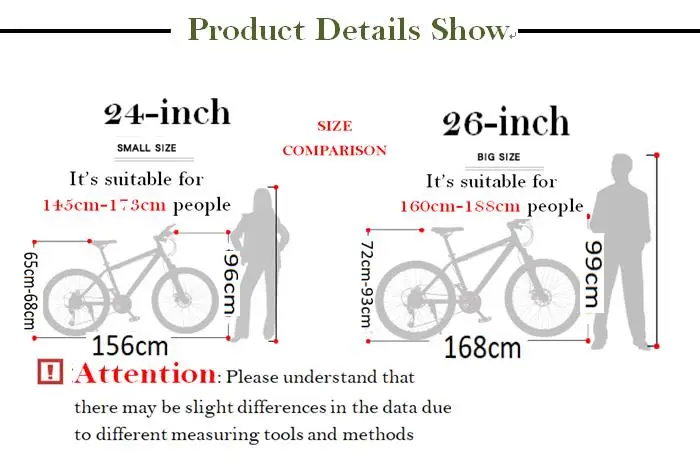 Sale Mountain bike 24-inch/26-inch steel shock absorption Aluminum alloy mountain bikes Variable speed 7