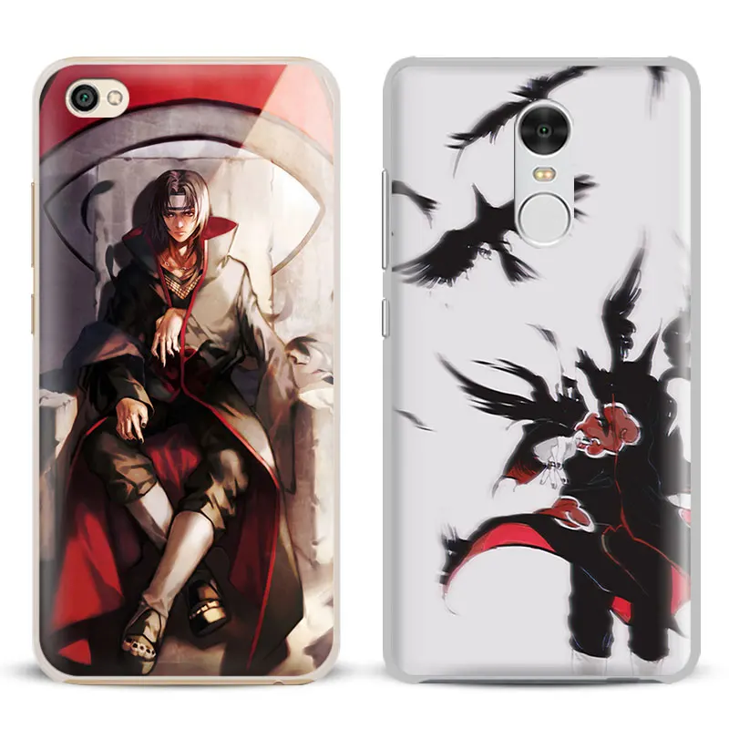

Naruto Itachi Uchiha Coque Phone Case Shell Cover For Xiaomi Redmi Note 4 4X 5A 6 6A PRO Mi 8 5 5S PLUS Max A1 Note 2 3
