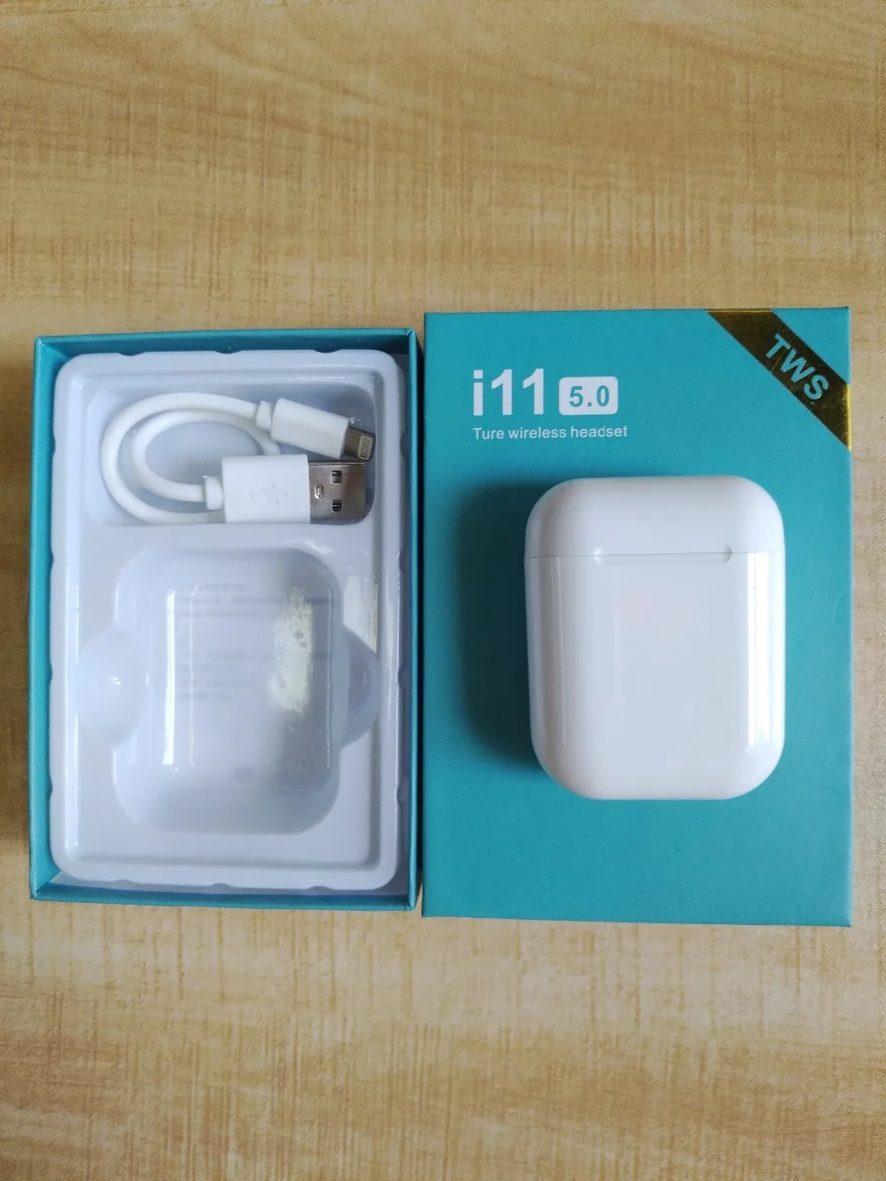 

2019 best sale product i11 Tws Earphones Wireless Earphone Bluetooth 5.0 Earbud Touch Control mic Headset for All Smart Phone