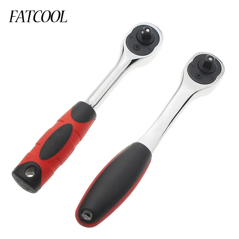 FATCOOL High Torque Ratchet Wrench 72 Teeth Cr V Socket Quick Release
