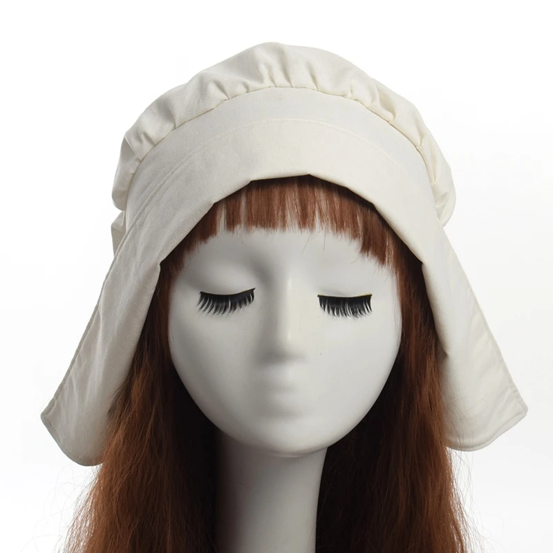 白ボンネットメイド帽子victorian中世ヴィンテージ子供女の子ヘッド磨耗 Aliexpress Apparel Accessories