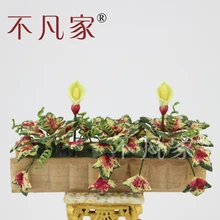 Украсить горшках ботаника модели ручной работы кукольный домик 1/12 Sacle Миниатюрные