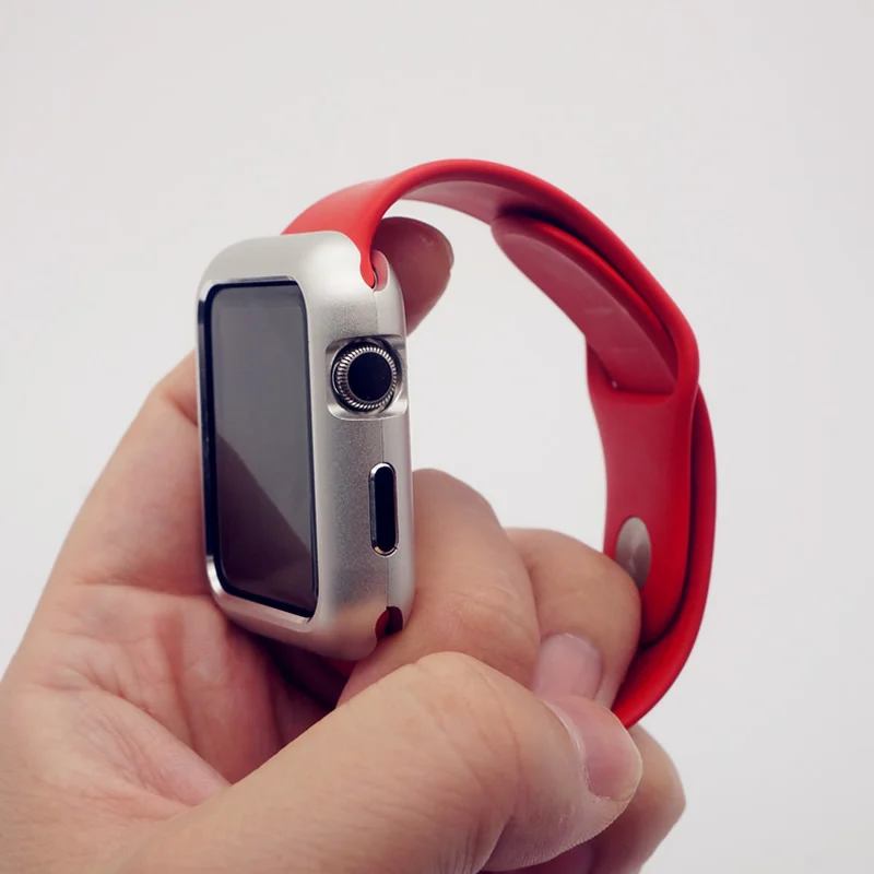 New Transparent Frame Case Clear Ultra Thin Hard Protective Cover For Apple Watch Series 3 Series 2 Series 1 (8)