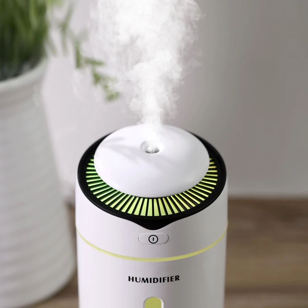 

New Mini I9 Air Humidifier Fine Mist 2 Gears Spray USB Humidifier 300ml Mute Desktop Diffuser For Home Office Car