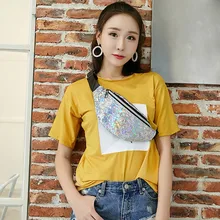 Модная нейтральная уличная спортивная Лазерная пляжная сумка, сумка-мессенджер через плечо, нагрудная сумка, водонепроницаемая нагрудная сумка унисекс, поясная сумка