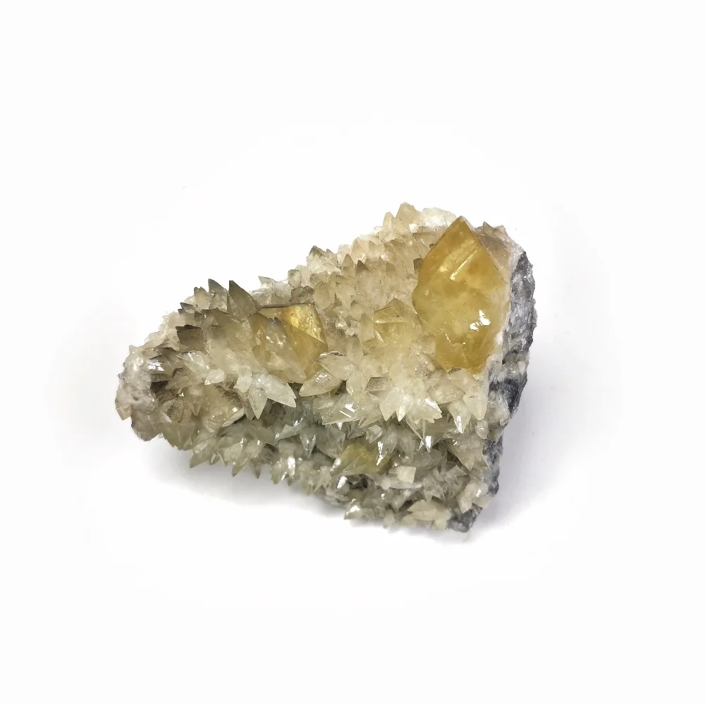 

1000g Beautifully Natural Stones and Minerals Rock Golden Yellow Calcite Crystal D6-35