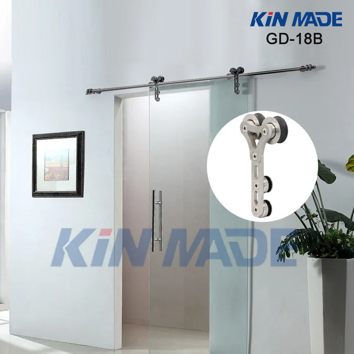 Buy KIN MADE Double roller glass sliding door&interior
