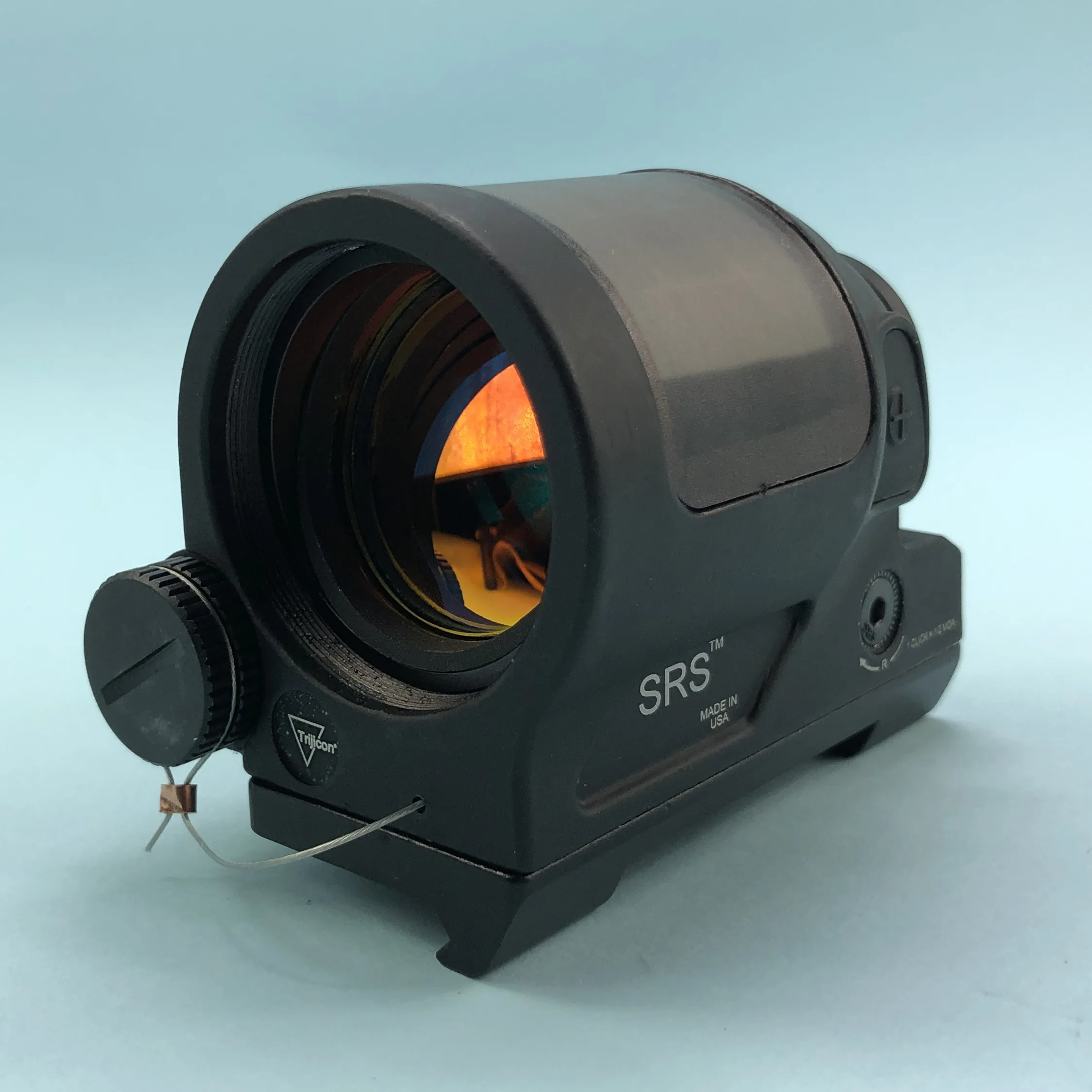 SRS Red Dot Sight 1x38 с креплением QD охотничий рефлекторный прицел система солнечной энергии тактический прицел с Flashkiller черный