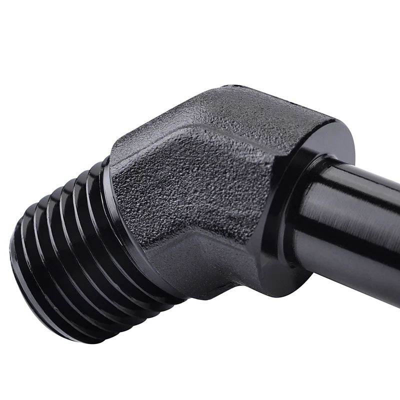 Шлангы для сосков evil energy 1/4 &quotNPT Male to 3/8&quot шлангы переходник на 45 градусов черный
