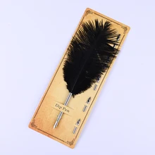 New Arrival Antique Quill Feather Dip Pen Writing Ink Set Stationery Gift with 5 Nib Wedding Gift Quill Pen Fountain Feather Pen New Arrival Antique Quill Feather Dip Pen Writing Ink Set Stationery Gift with 5 Nib Wedding Gift Quill Pen Fountain Feather Pen