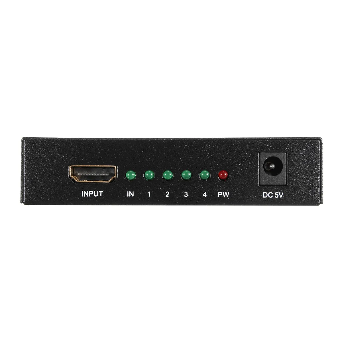 Сплиттер HDMI UHD 3D 4K * 2K Full HD 1080p 1X4 4 портовый концентратор ретранслятор усилитель для