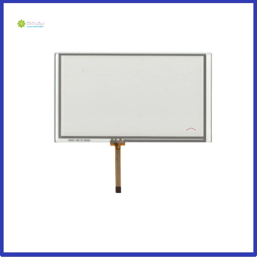 

ZhiYuSun Wholesale HANCAI-62S-SY-062086 155mm*88mm 6.2inch 4 lins Touch Screen glass 155*88 for GPS CAR and HSD062IDW1 display