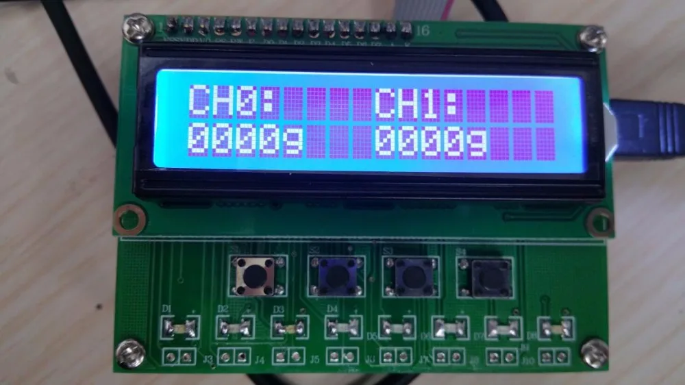 8 channels Pressure instantaneous measurement fsr4_