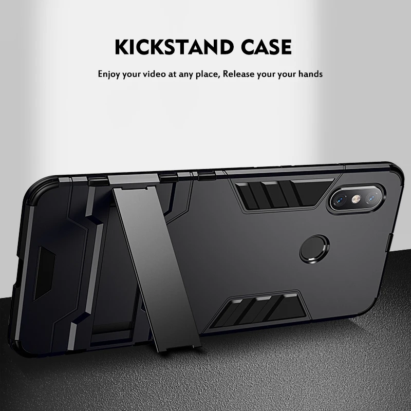 cute huawei phone cases Heavy Duty Armor Case For Huawei Mate 40 20 P40 P20 P30 Lite Pro Honor 8X Max 9 10 Tough Protective Phone Cases Kickstand Cover Huawei dustproof case