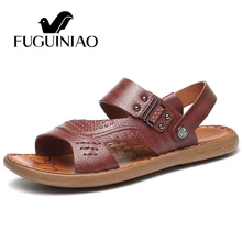 Модные дышащие повседневные мужские сандалии в стиле ретро; летняя пляжная обувь; мужские сандалии; Zapatos Hombrez; шлепанцы для отдыха; Sapato Masculino
