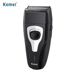 Kemei KM-1103 перезаряжаемая электробритва Мужская триммер для бороды мужской станок для бритья волос для лица поршневая Бритва для лица