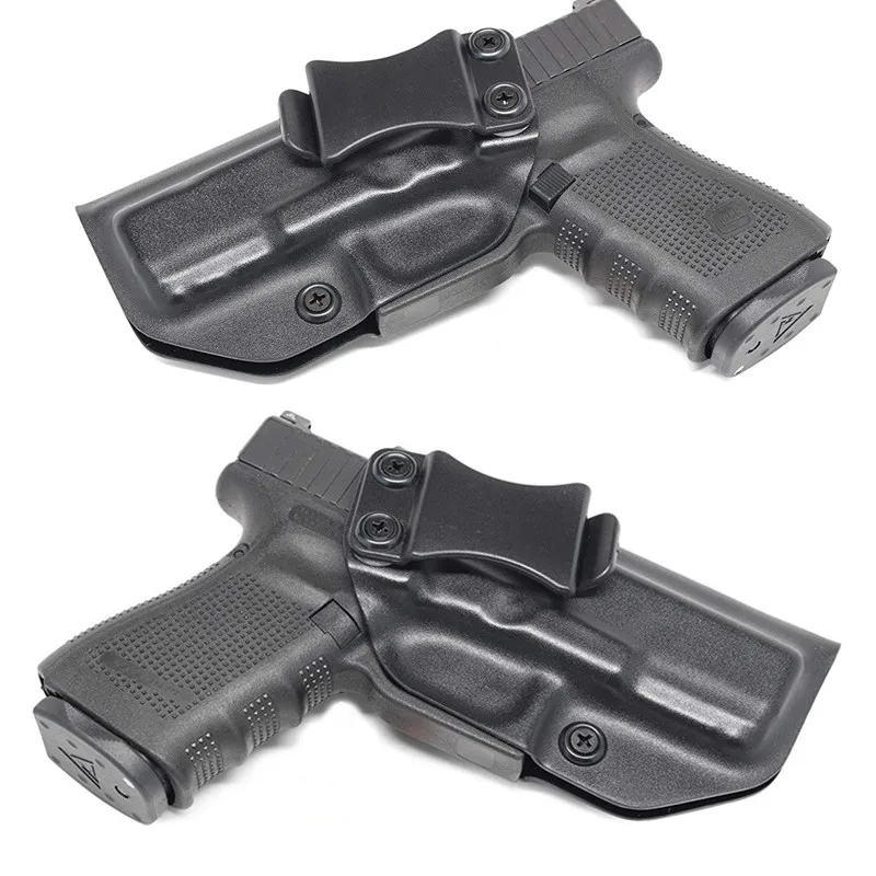 Inside The Waistband IWB Kydex Holster Custom For Glock 17 19 22 23 25 26 27 31 32 33 43 Concealed 9 mm Gun Pistol Case beltclip inside the waistband iwb kydex holster custom for glock 17 19 22 23 25 26 27 31 32 33 43 concealed 9 mm gun pistol case beltclip