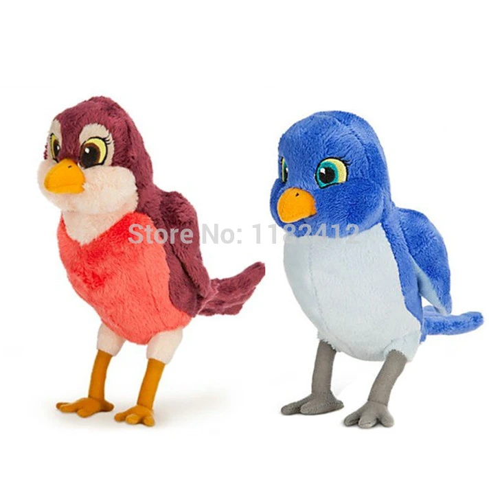 robin cuddly toy