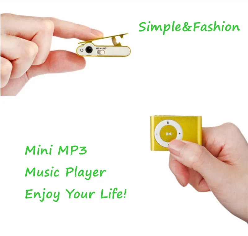 MP3 Красочный мини Mp3 музыкальный плеер Mp3 плеер Micro TF слот для карт USB MP3 S порт плеер USB порт с наушником 2 ГБ TF Карта