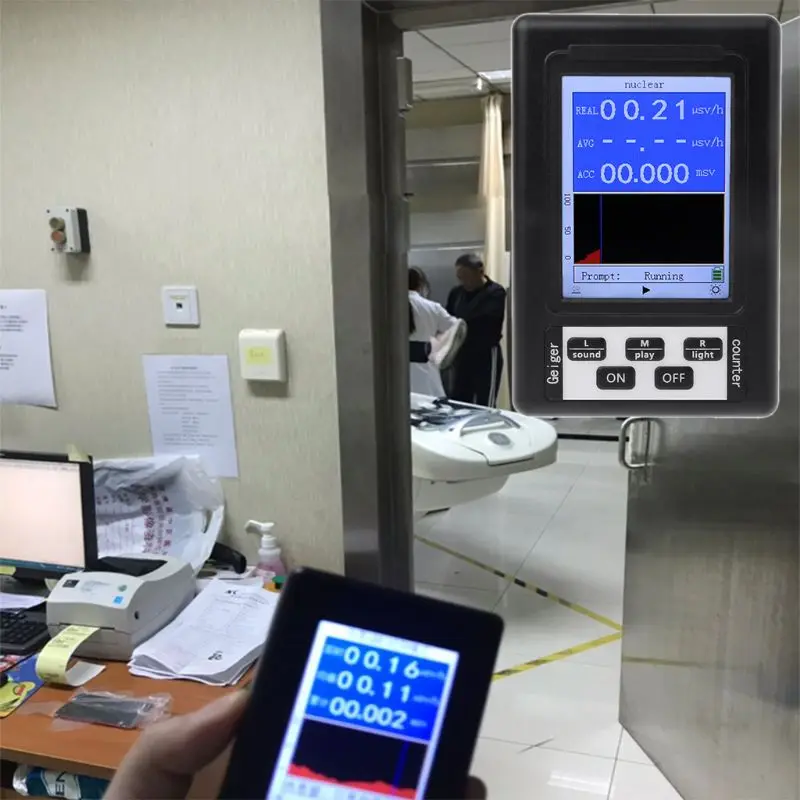 ☢️ Nuclear Radiation Geiger Counter Detector Dosimeter Meter Beta Gamma X-ray ☢️