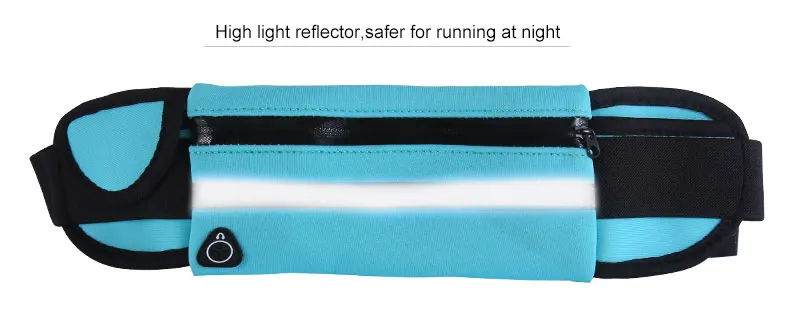 Эластичная поясная сумка для бега, водонепроницаемая поясная сумка для мобильного телефона, 4 цвета, спортивные аксессуары для бега