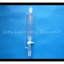 250 мл выравнивание давления воронка, с PTFE стопкок, 24/29 соединение