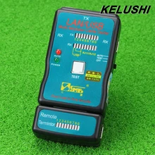KELUSHI Free Shipping ! CT-168 Multi-Modular Network RJ45 Cat5 RJ11 Ethernet Hot Cable LAN USB Tester and USB Cable Test