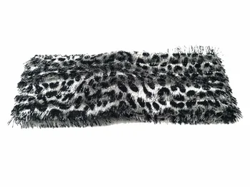 

P171177 Fashion stretchy NEW black&white leopard dot plain headwear spandex hair accessory for women metallic headband