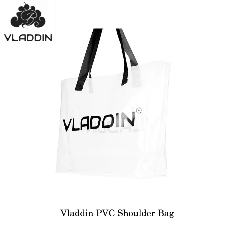 

Vladdin PVC Shoulder Bag Transparent Pastic Shoulder Bag Extra Large Capacity PVC Material Simple Design Vape Bag For Vladdin