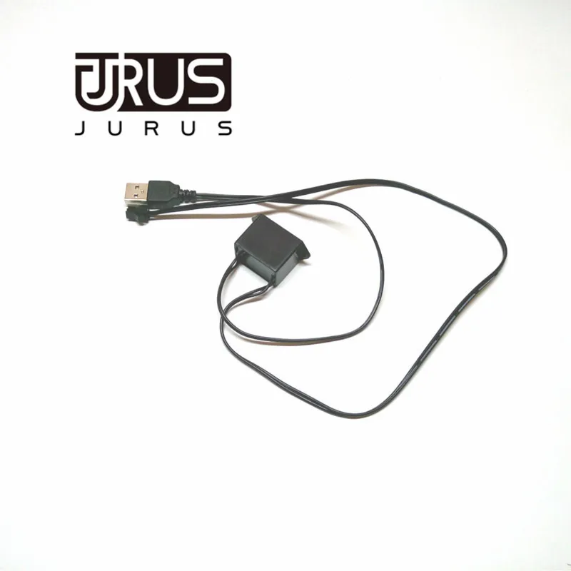 Автомобильное украшение JURUS 1 метр USB интерьерная подсветка электрический провод