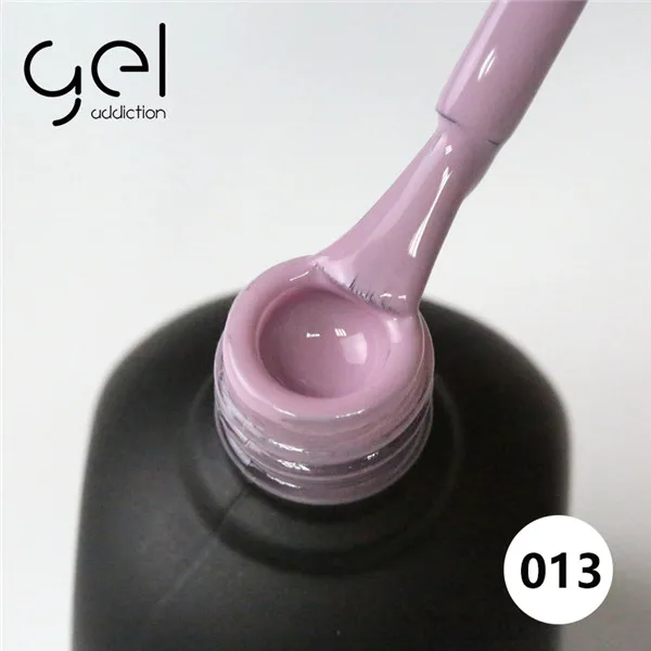 new Gel Addiction 108 colors soak off UV/LED gel polish base and top coat 12ml You can choose 6 different colors - Цвет: 013 you choose 6 pcs