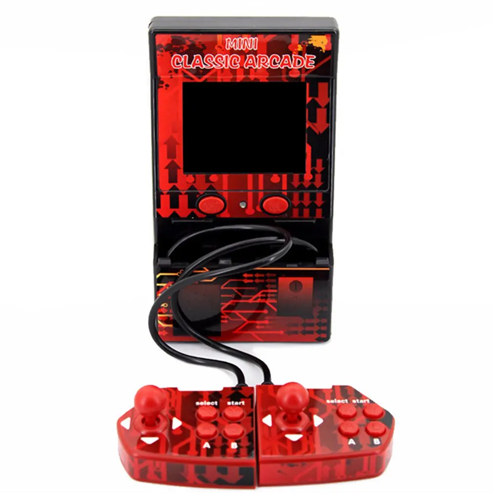 Мини Портативная аркадная машина Классическая Ретро портативная игровая консоль встроенный 183 аркадные игры Поддержка TF карты