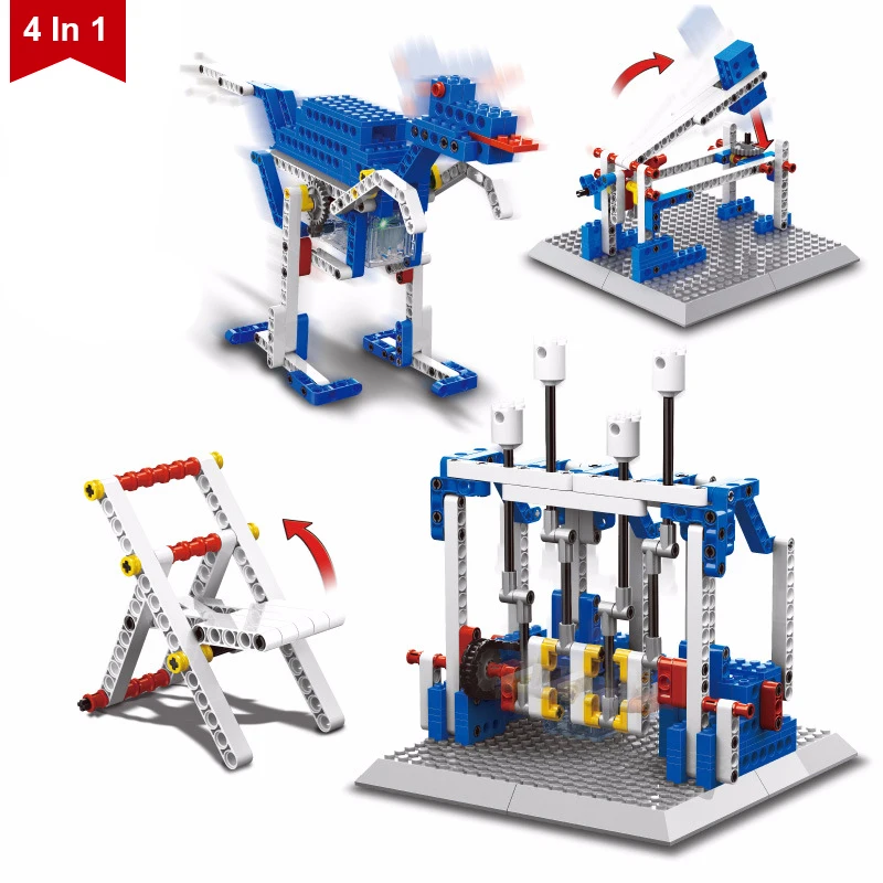 Совместимость Legoed technic power part STEM creator механическое снаряжение образовательная