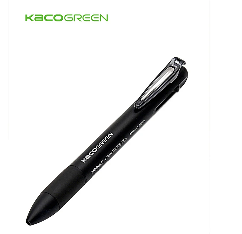 

KACO Module 4 In 1 Multi-function Gel Pen 0.5mm Pen Student Office Stationery Press Type for Office Business Student Homework