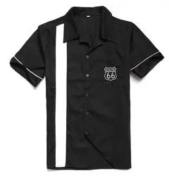 Высокое качество рубашка мужская 2018 новый дизайн мужские ретро рубашки с коротким рукавом рубашки размер s-xl хлопок 50 х 60 х винтажные