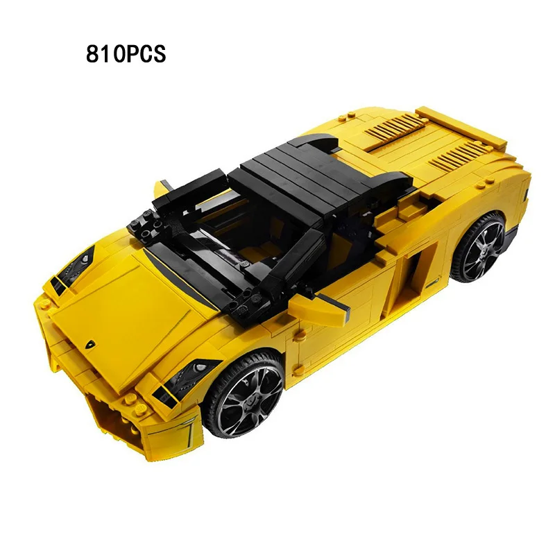 

2018 Racing Racers Italy Famous Brand Super Sports Cars 2in1 Legoing Building Block Model Bricks Toys Collection for Kids Gift