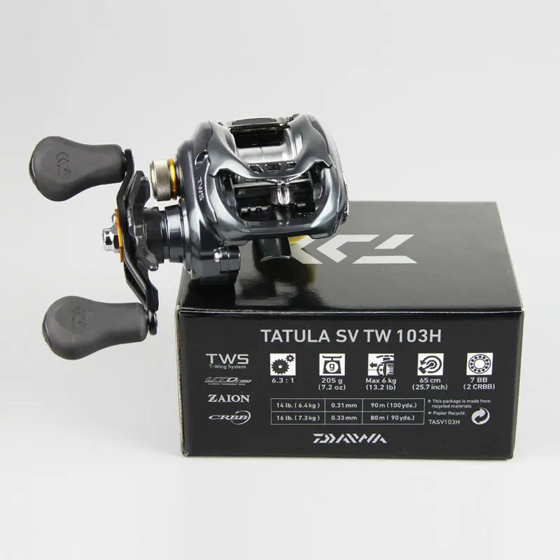 17 新モデルダイワ Tatula Sv Tw ロープロファイル釣りリール 7 1bb Tws Sv コンセプト海水釣りリール Fishing Reel Daiwa Tatulareel Reel Aliexpress