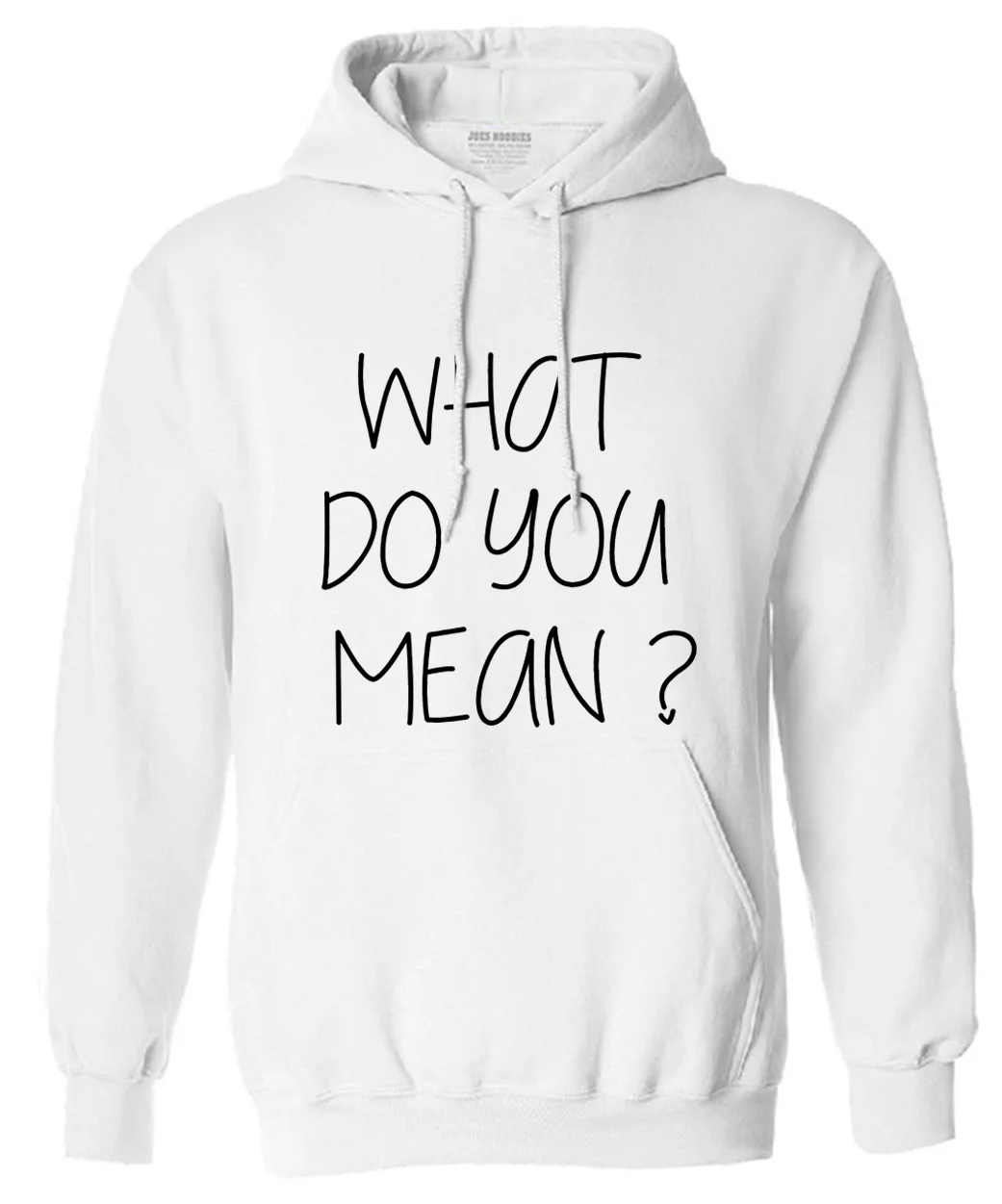 Justin Bieber What do you mean with letters printed Men Long Sleeve sweatshirt mens brand hooded drake streetwear funny clothes