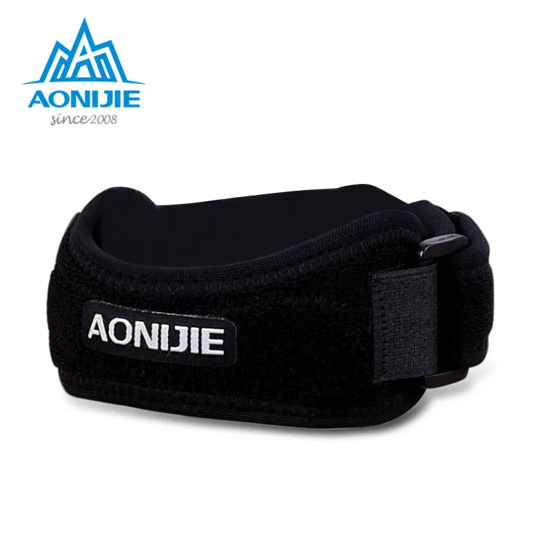 AONIJIE E4067 قابل للتعديل الرضفة الركبة حزام هدفين دعم سادة الألم الإغاثة الفرقة للمشي كرة القدم كرة السلة الكرة الطائرة يتقرفص