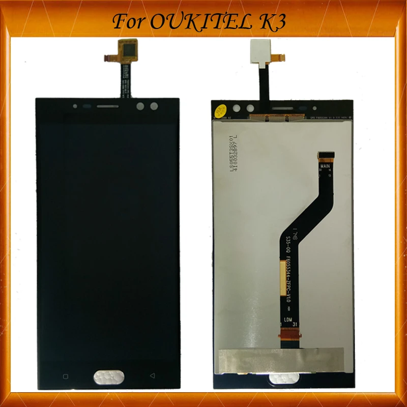 

100% Tested OK For Oukitel K3 LCD Display and Touch Screen 5.5 ''Assembly Mobile Phone Accessories For Oukitel K3