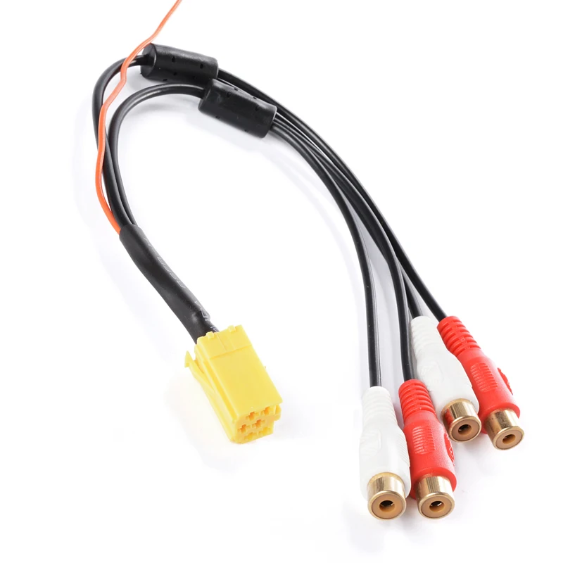 Biurlink MINI ISO 6Pin Line Out 4 Chinch Kabel для Volkswagen Audi Seat Skoda Radio|mini kitchen tools|tool kit for carmini compass |