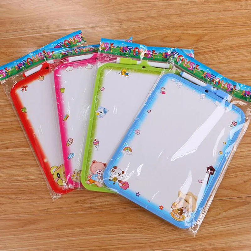 

White Board Cute Cartoon Small White Board Prize Gift Message Board Quality Children'S Student Practice Drawing Board Stationery
