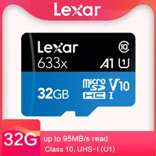 Lexar Micro SD kart 512GB yüksek hızlı bellek kartı 32G 64g 128G 256g SDXC Class10 UHS-I U3 TF Flash kart