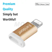 Android to IOS USB OTG Adapter for iPhone Android->Lightnning Charge Micro USB to 8Pin Adapter for IOS SAMSUNG Huawei