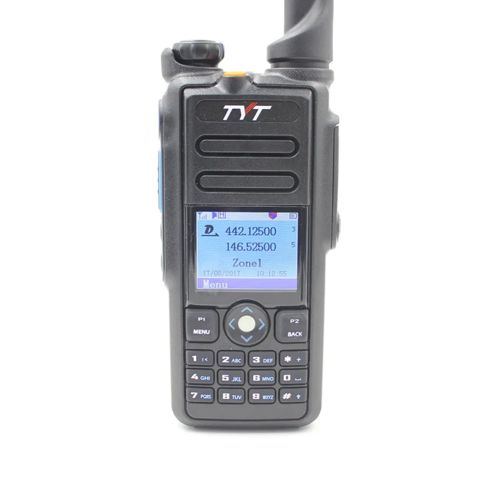 

DMR TYT MD-2017 Digital Protable Walkie Talkie Dual Band Analog Monitor Mode Waterproof IP67 3000CH Two Way Radio with GPS