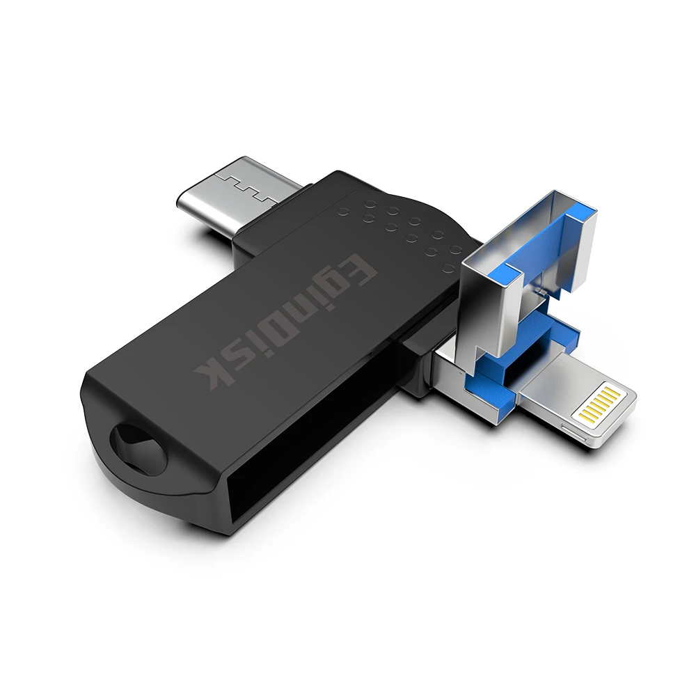 Usb флеш-накопитель type c для iOS/Android с флеш-накопителем Lightning/type c/usb для iPhone 6 6 S 6 P 7 7 S 7 P 8 8 P X XS XR Otg флэш-диск