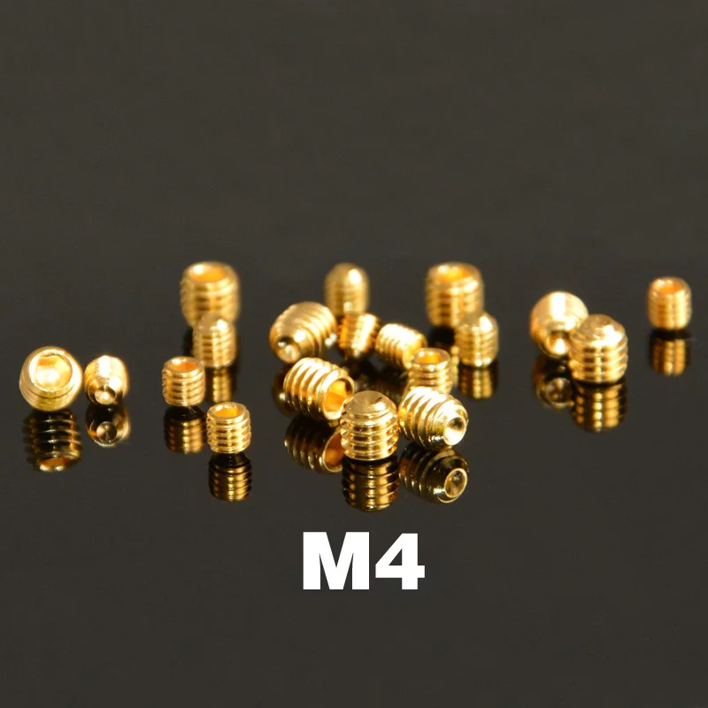 Безголовые винты M4 титановые шестигранные гнездовые болты длина 4 5 мм|socket bolt|bolt