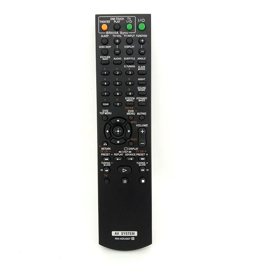 

NEW RM-ADU007 Replacement FOR SONY AV System Remote control for RM-ADU004 RM-ADU006 RM-ADU008 148057111 DAV-HDX475 Fernbedienung